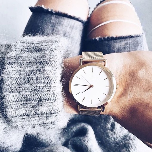 Minimalist Stainless Steel Slim Trendy Watch - Picture 5 of 8